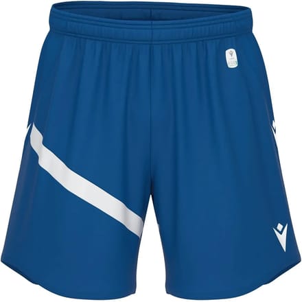 Macron Shen Eco Short Heren - Royal / Wit | Maat: 3XL