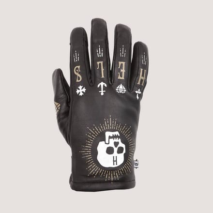 Helstons Kustom Zwart - Handschoen