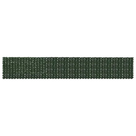 vidaXL - Balkonscherm - met - bladeren - Donkergroen - 600 - x - 100 - cm