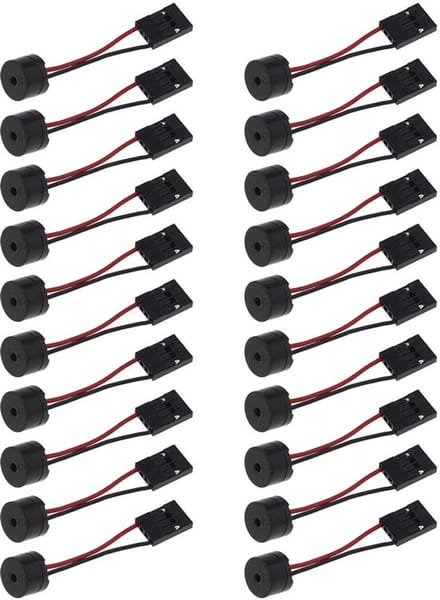 Allecto - 20 x Bip-code Interne Luidspreker - 4-pins Connector