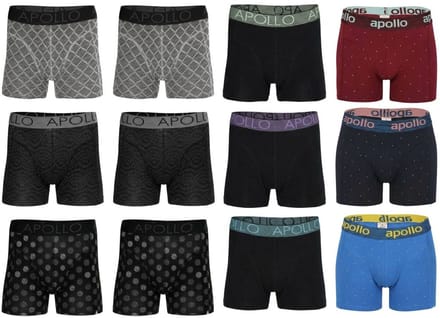 Apollo 12-pack: Print Mix - maat L