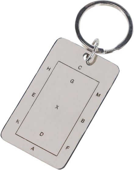 QHP - Sleutelhanger Dressuur Arena