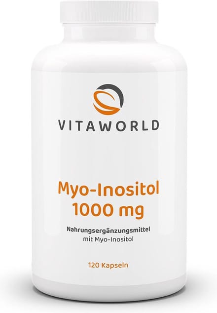 Vitaworld myo-inositol 1000mg 120 capsules