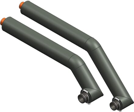 Viessmann ZK05345 hydraulische aansluitset pekelcircuit 7632786 links/rechts