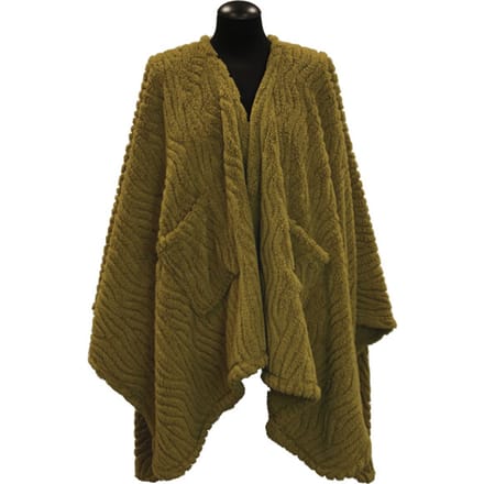 Unique Living - Omslagplaid Clio 148x160cm - Moss Green