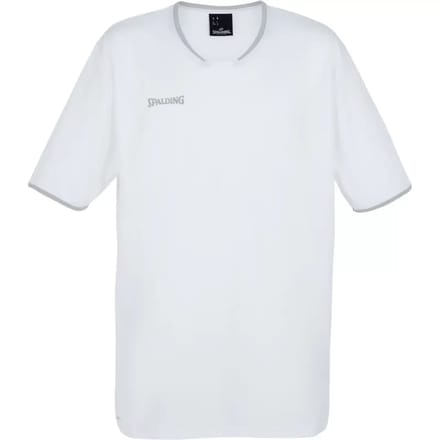 Move Shooting Shirt Korte Mouw Wit/Zilvergrijs