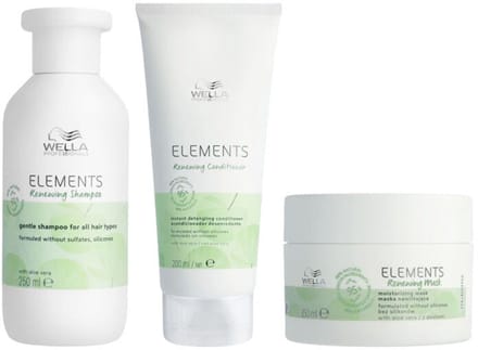 Wella Elements Renewing Shampoo 250ml + Conditioner 200ml + Mask 150ml