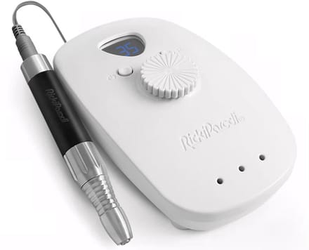 RickiParodi DigitalPro Mini Ultra – Professionele Elektrische Nagelfrees – 35.000 tpm – Draadloos & Compact – Inclusief 2 Diamantslijpers