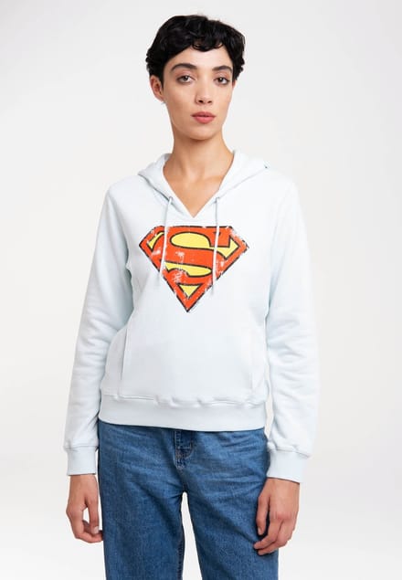Logoshirt Kapuzensweatshirt DC Comics - Superman