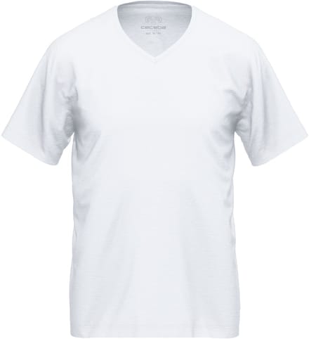 Ceceba heren T-shirt V-hals (1-pack) - wit