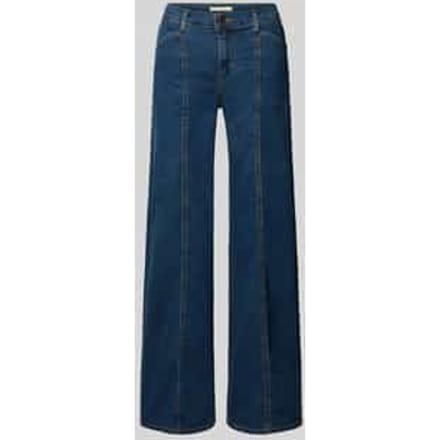 Wide Leg Jeans van katoenmix model '318'