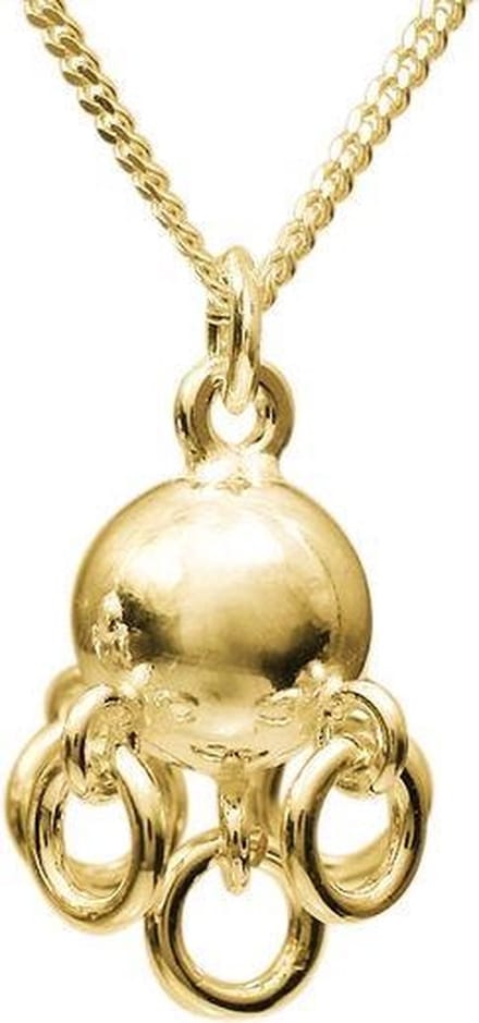 AuBor ®. Hanger. Goud. Wiegbal 8 mm.