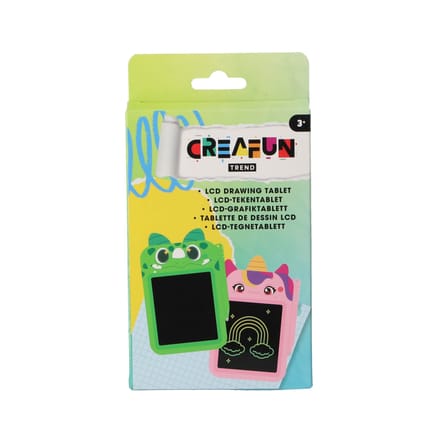 Creafun trend lcd tekenbord fun 15 cm 6 assorti