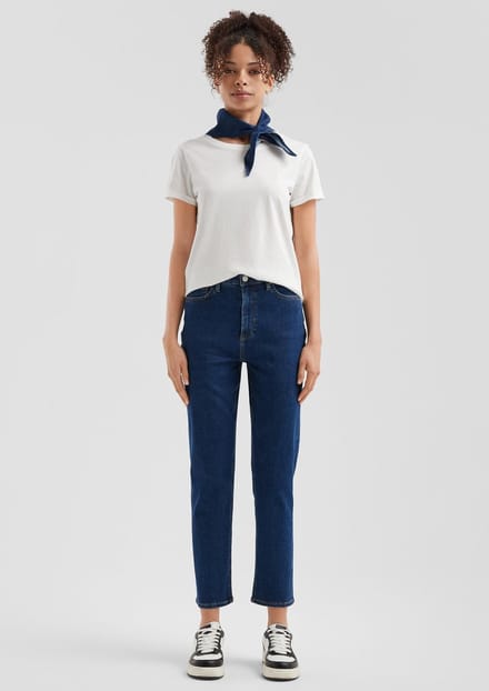Tapered jeans voor dames QS