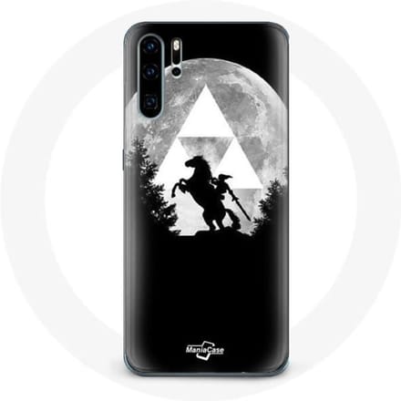 Coque pour Huawei P30 - Zelda - Souple - Noir - Protection - Mixte