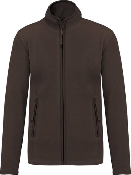 Kariban Microfleece met rits dames K907 - Chocolate - M
