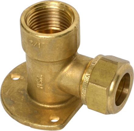 Knel Muurplaat 12mm x1/2 F