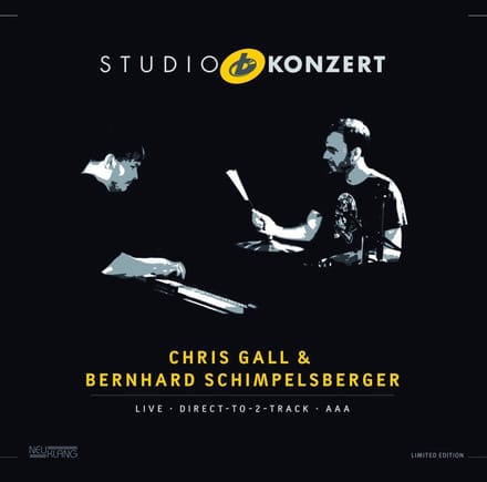 Chris Gall & Bernhard Schimpelsberger - Studio Konzert (LP) (Limited Edition)