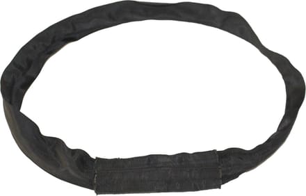 lightmaXX Rundschlinge WRS 20, schwarz 3m Nutzlänge, m. Stahleinlage - Laadlus