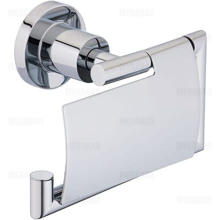 Dornbracht Tara. Paper roll holder with lid 83490892-00
