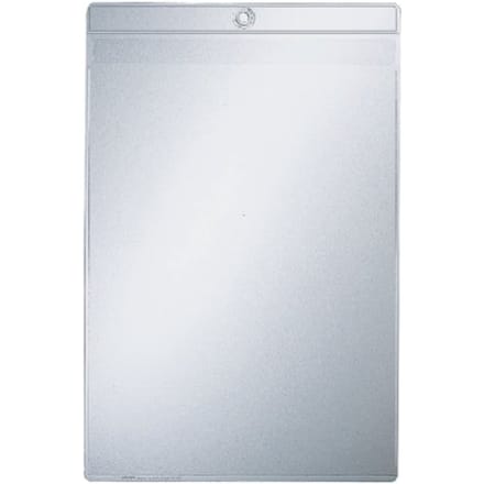 Insteekmap U-model Leitz Premium met ophangoog 0.20mm PVC A5 transparant 50 stuks