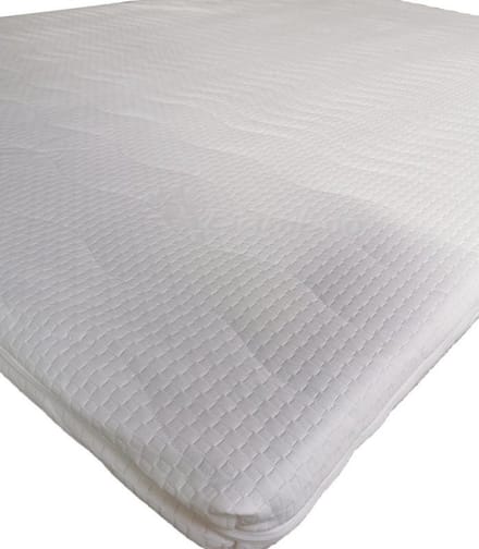 Topdekmatras - Topper - Comfortschuim - Bamboo: 80x190 - 7 cm