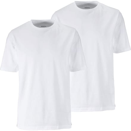 Babista herren T-Shirts, Set Van 2 - 52/54 - wit - Plus Size