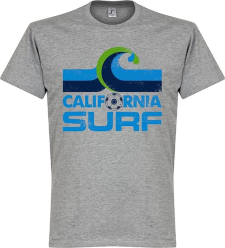 California Surf T-Shirt - Grijs - 4XL