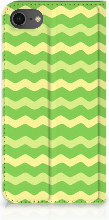 iPhone 7 | 8 | SE (2020) | SE (2022) Hoesje met Magneet Waves Green