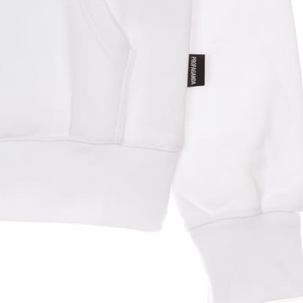 Herenhoodie Logo Fire Hoodie Wit