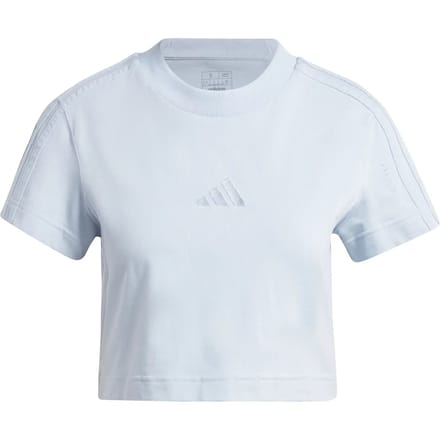Dames-T-shirt met slanke mouwen adidas All Szn 3-Stripes