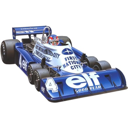 Tamiya Modelbouwpakket Militaire voertuigen - 20053 Tyrrell P34 Six Wheeler Monaco GP77 Plastic - 1:20 - Modelbouw
