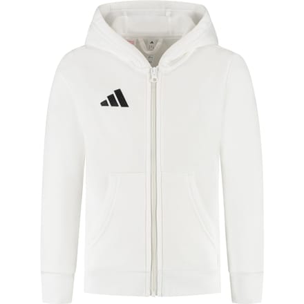 Adidas Performance Entrada26 Hoodie Met Lange Ritssluiting Kids - Kinderen - Wit