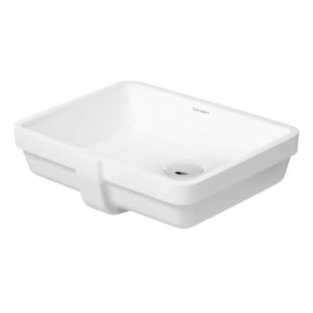 Duravit Vero - Inbouw wastafel 43x32 cm, alpine wit 0330430000
