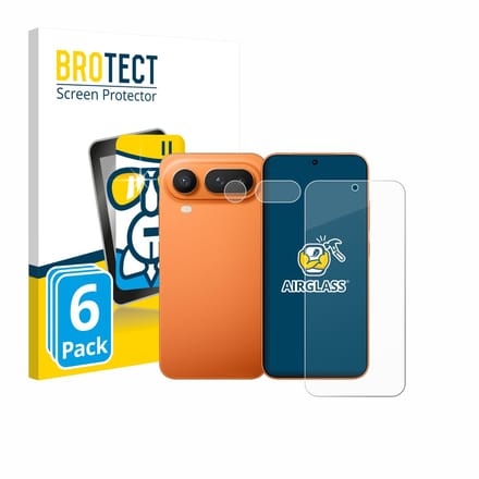 Screenprotector 6 Stuks voor Honor Magic 8 Pro Lite (Voor+Camera) Beschermglas transparant