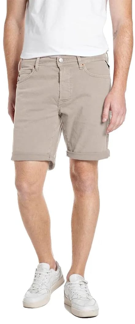 Replay Ma981y.000.8488790 Korte Broek Beige 29 Man