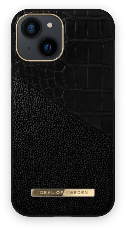 iDeal of Sweden Fashion Case Atelier iPhone 13 Mini Nightfall Croco