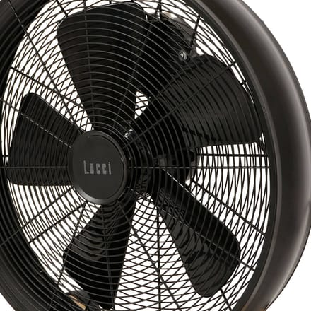 Beacon Lighting Beacon tafelventilator Breeze, zwart/as Ø 41 cm, stil