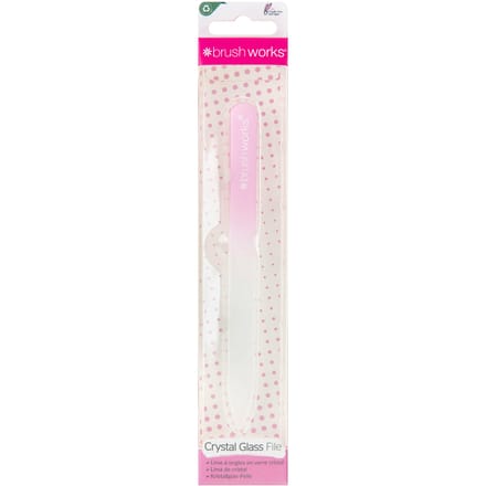 brushworks Crystal Glass File 1 st