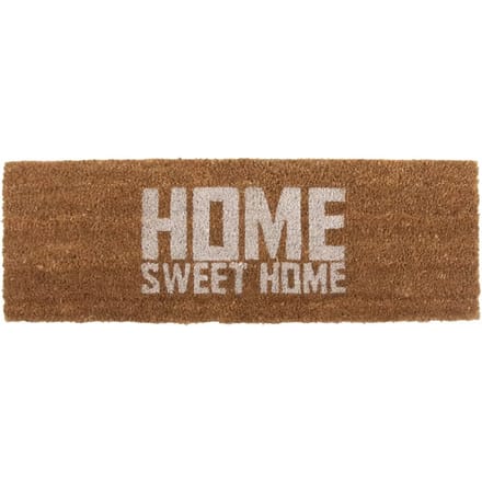 Present Time - Deurmat Home Sweet Home - Wit - 75x25x1,5cm