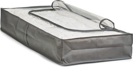 Zeller - Underbed Storage Bag, non-woven, grey