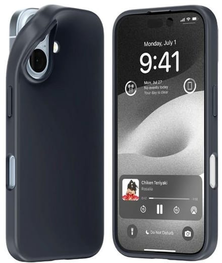 Mercury Soft Serie - iPhone 16 Hoesje - Niebieski - Elegante Bescherming - Zachte Grip