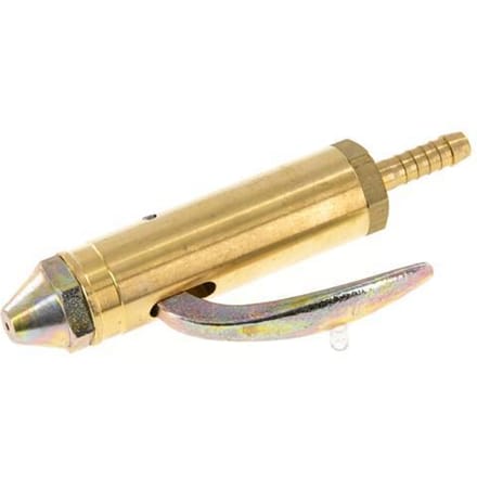 Messing Blaaspistool Met Slangaansluiting 6 mm