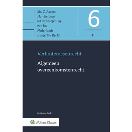 Asser 6-Iii Algemeen Overeenkomstenrecht - C.H. Sieburgh