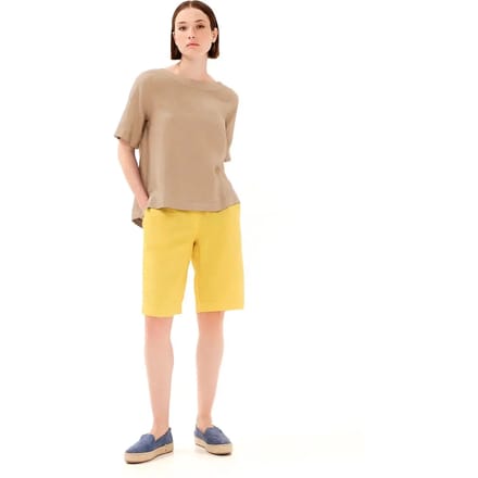 Vrouwenblouse Haris Cotton Essentials Split Hem