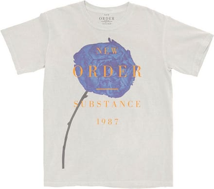 New Order - Spring Substance Heren T-shirt - 2XL - Grijs/Wit
