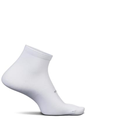 Feetures - High Performance Ultra Light Quarter - White - Wit / MEDIUM
