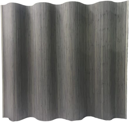 TuinChamp Bamboe kamerscherm donkergrijs 155 x 240 cm