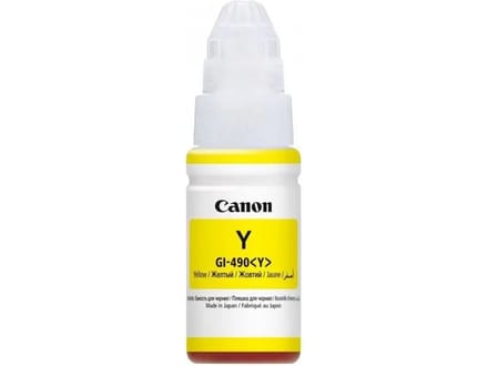 Canon GI-490Y inktfles geel (origineel)