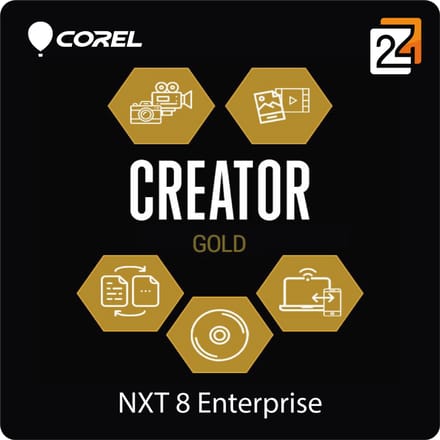 Corel Creator Gold NXT 8 Enterprise 5 - 50 Gebruiker(s)